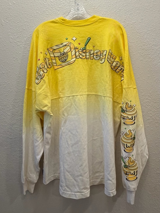 SPIRIT JERSEY Tops - Disney Parks Dole Whip Pineapple Swirl Spirit Jersey Yellow Ombré Large